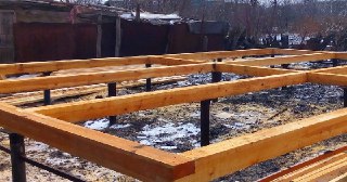 Пол на винтовых сваях Кронштадт цена от 15686 руб.