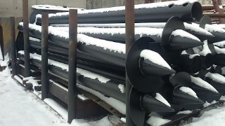 Винтовые сваи диаметром 73 мм Кронштадте цена от 1360 руб.