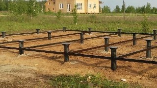 Установка и монтаж - винтовые сваи в Кронштадте для свайного фундамента дома. Цена от 2092 руб - видео закручивание